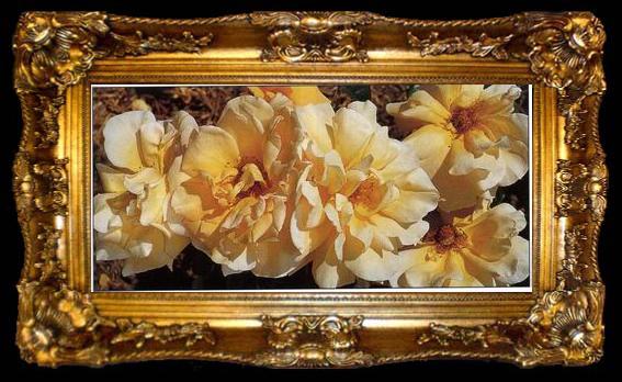 framed  unknow artist Still life floral, all kinds of reality flowers oil painting  242, ta009-2